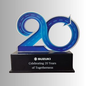 20 Years Milestone Celebration Trophy